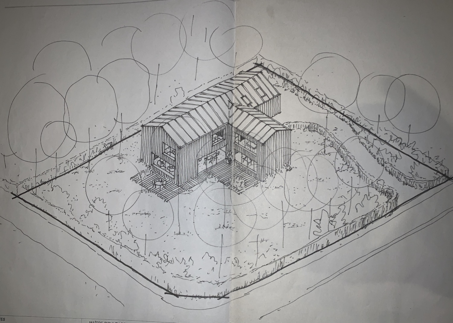 Croquis d'architecte